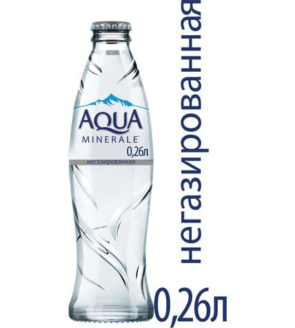 Вода питьевая Aqua Minerale негазированная столовая 0,26 л
