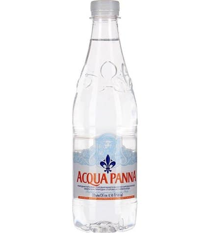Вода минеральная Acqua Panna питьевая негазированная столовая 0,5 л