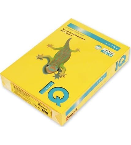 Бумага для печати IQ Color солнечно-желтая А4 80 г/м² 500 листов