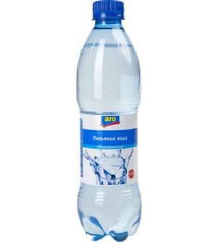 Вода минеральная Aro негазированная 0,5 л в пластиковой бутылке