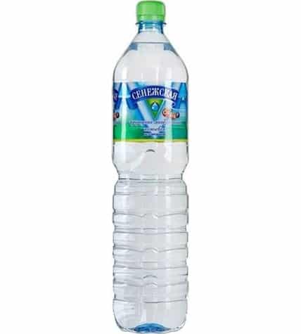 Вода минеральная Сенежская питьевая негазированная столовая 1,5 л