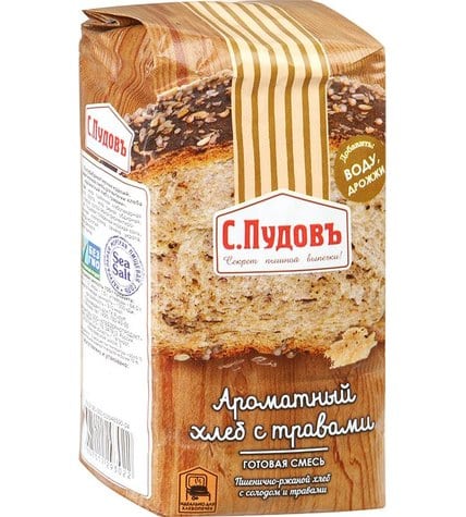 Хлебная смесь С.Пудовъ Ароматный хлеб с травами