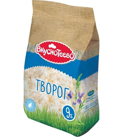 Творог Вкуснотеево рассыпчатый 9% 750 г