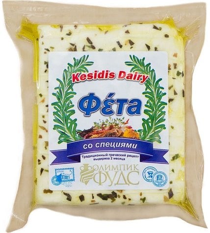 Фета Kesidis Dairy со специями 45% 200 г