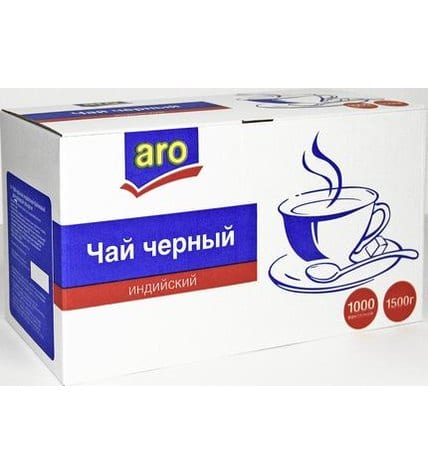Чай черный Aro Индийский в пакетиках 1,5 г 1000 шт