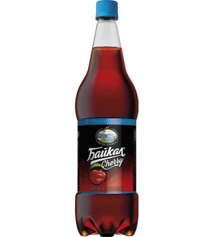 Газированный напиток Байкал 1977 со вкусом вишни 1,5 л