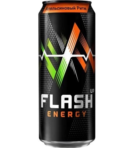 Напиток энергетический Flash Up Energy апельсин 0,45 л