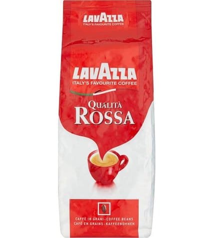 Кофе LavAzza Rossa натуральный жареный в зернах