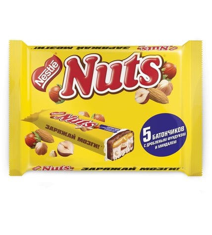 Батончик Nuts мультипак