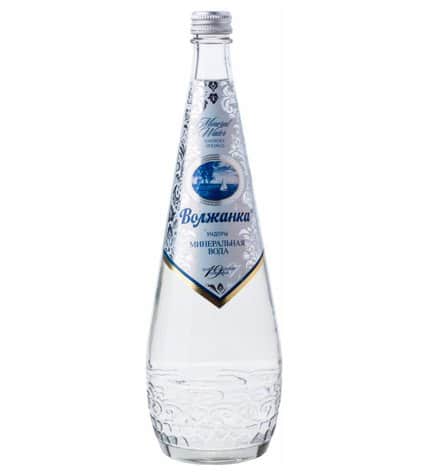 Минеральная вода «Волжанка» 0,5л газированная в стеклянной бутылке