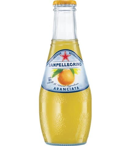 Газированный напиток San Pellegrino Aranciata Апельсин 0,2 л
