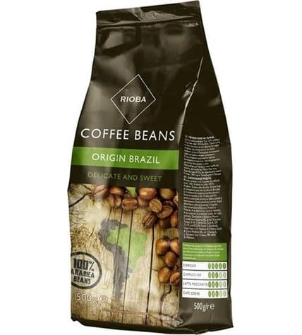 Кофе Rioba Origin Brazil в зернах 500 г