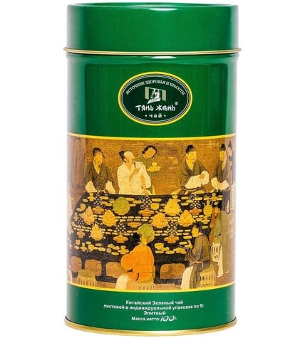Чай зеленый Тянь Жень пакетированный 5 г х 12 шт