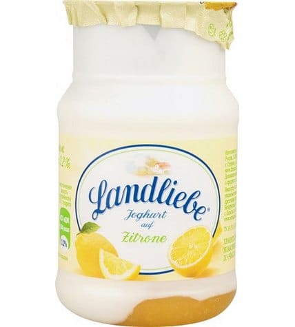 Йогурт Landliebe с лимоном 3.2% 150 г