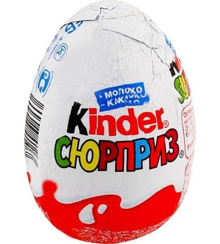 Яйцо Kinder Surprise шоколадное (24 шт)