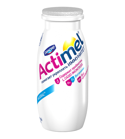 Кисломолочный напиток Actimel натуральный 2,6% 100 г
