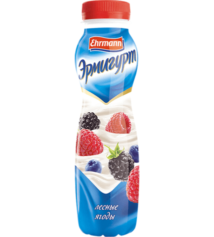 Питьевой йогурт Эрмигурт лесные ягоды 1,2% 290 г