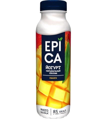 Питьевой йогурт Epica манго 2,5% 290 г