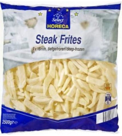 Картофель Horeca Select Steak Frites 9Х18 мм быстрозамороженный