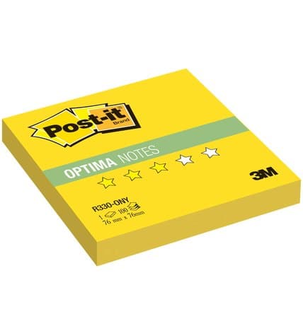 Стикеры Post-It Z-блок 76Х76 100 листов желтые