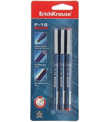 Ручки Erich Krause F-15 капиллярные 