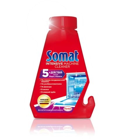 Очиститель Somat Intensive Machine Cleaner для посудомоечных машин 250 г