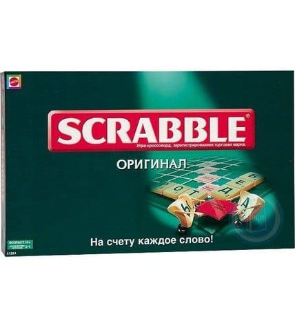 Настольная игра Mattel Games Scrabble с 10 лет
