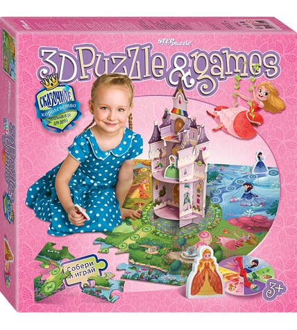 Настольная игра Step Puzzle Сказочное королевство с 3 лет