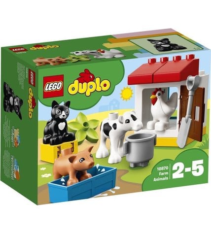 Конструктор Lego Duplo 10870 Ферма Домашние животные 16 деталей