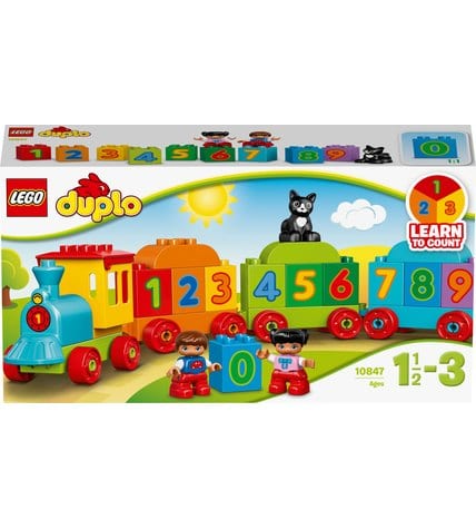 Конструктор Lego Duplo 10847 Поезд Считай и играй 23 детали