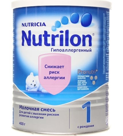 Смесь Nutrilon Гипоаллергенный 1 молочная сухая с рождения 800 г