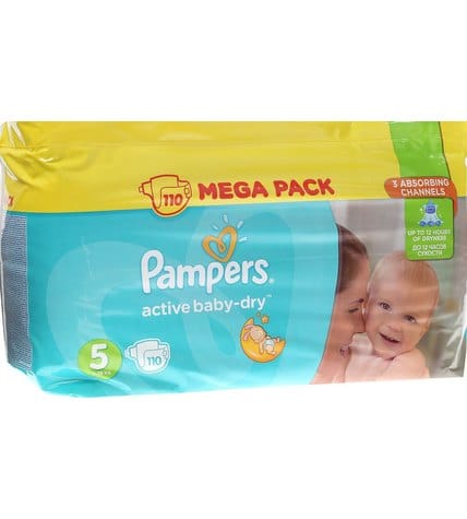 Подгузники Pampers Active Baby Junior 5 (11-18 кг)