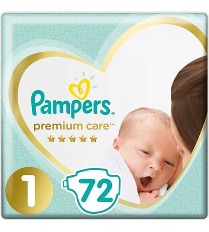 Подгузники Pampers Premium Care 1 (2-5 кг)