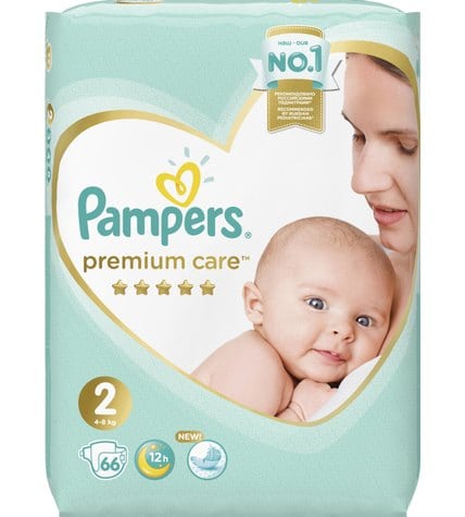 Подгузники Pampers Premium Care Mini 2 (4-8 кг)