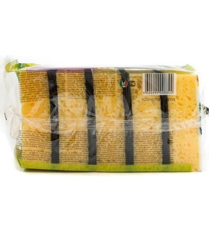 Губки Qualita Extra Strong для посуды 5 шт купить