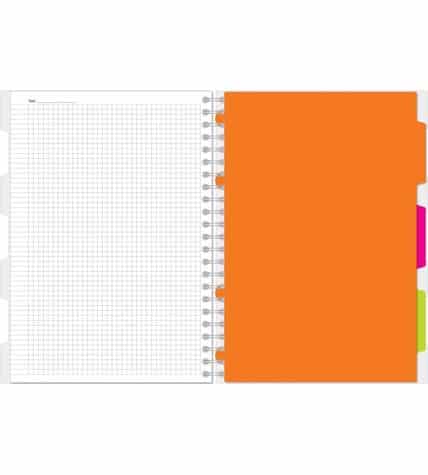 Тетрадь Attache Selection Spiral Book A4 230 х 298 мм в клетку 140 листов купить