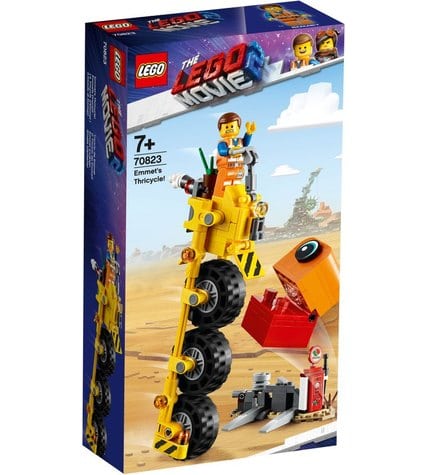 Конструктор Lego The Lego Movie 2 70823 Трехколесный велосипед Эммета 174 детали