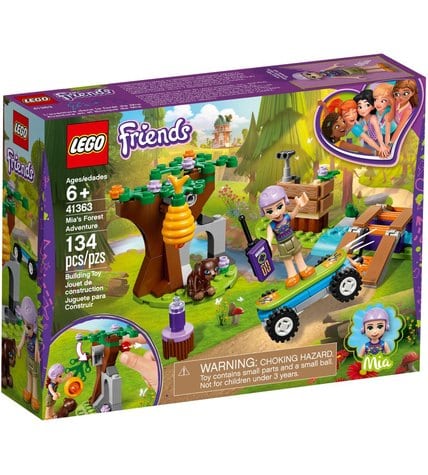 Конструктор Lego Friends 41363 Приключение Мии в лесу 134 детали