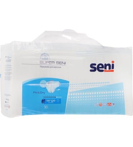 Подгузники Super Seni для взрослых large 30 шт