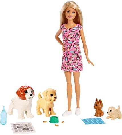 Игровой набор Mattel Barbie и домашние животные