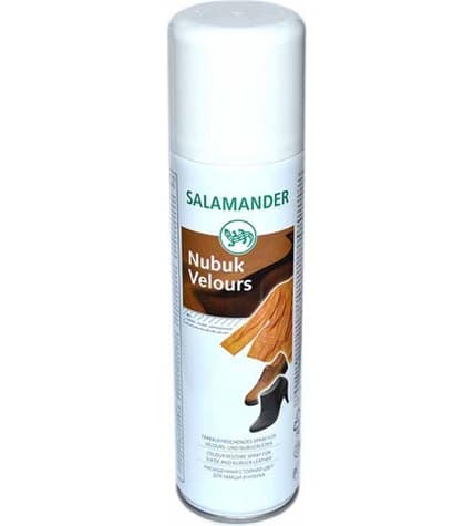 Аэрозоль Salamander Nubuk Velours восстановление цвета для изделий из замши, нубука, велюра и текстиля бесцветный 200 мл