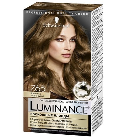 Краска Luminance для волос 7.65 Кремовый темно-русый 165 мл