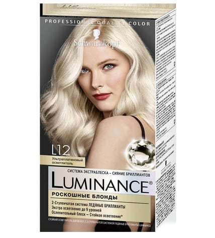 Краска Luminance для волос L12 Ультраплатиновый осветлитель 165 мл