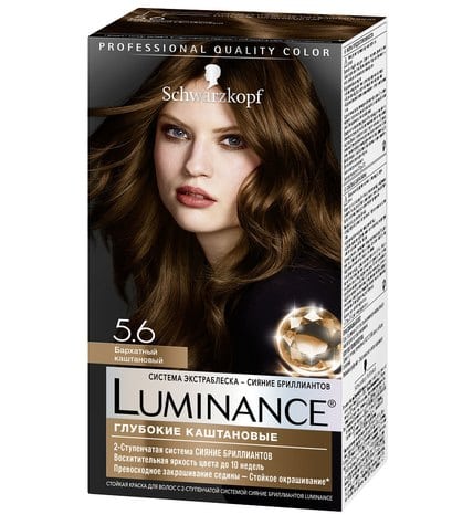 Краска Luminance для волос 5.6 Бархатный каштановый 165 мл