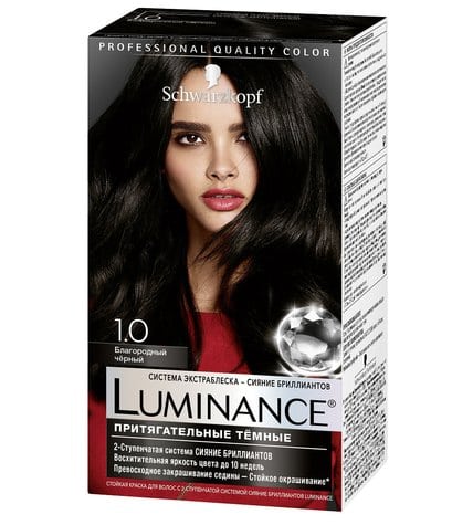 Краска Luminance для волос 1.0 Благородный черный 165 мл