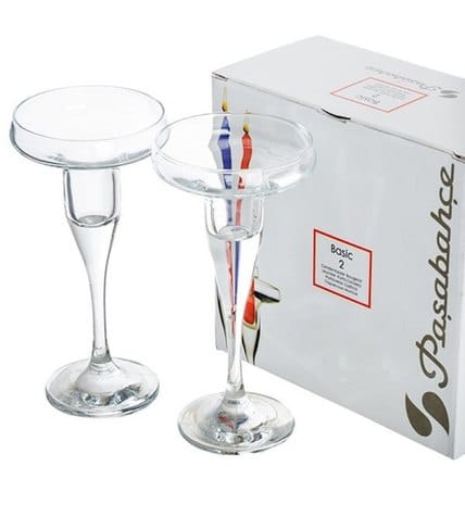 Набор подсвечников Pasabahce Basic 2 шт купить в Москве