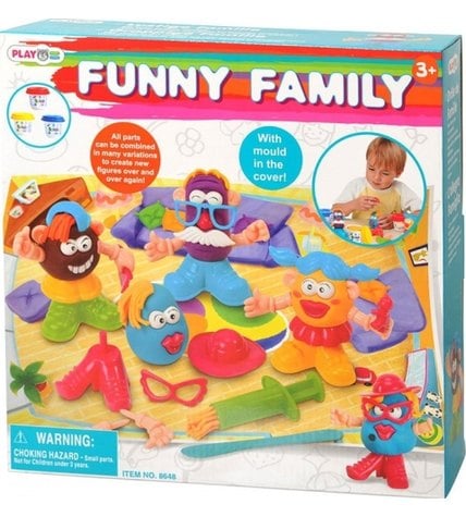 Набор для лепки Playgo Веселая семья от 3 лет