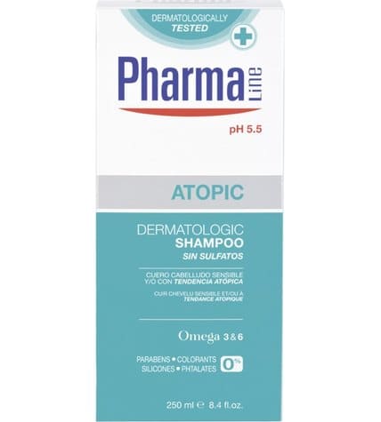 Шампунь Pharma Line Atopic для чувствительной кожи головы 250 мл