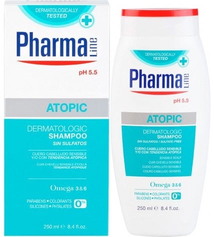 Шампунь Pharma Line Atopic для чувствительной кожи головы 250 мл купить