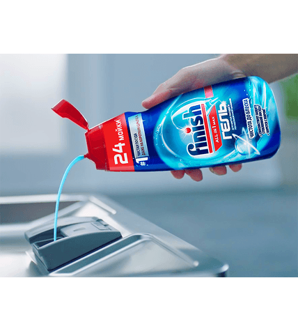 Гель Finish All in 1 Max для посудомоечных машин 600 мл купить